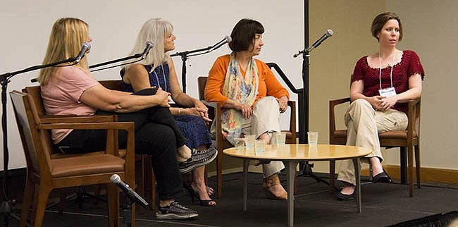 Senior Leaders included: Karey Holland, Mega Fluid Systems; Janet Petersen, Mentor Graphics; Cheryl Moody-Bartel, Thermo Fisher Scientific; and Emily McBride, Emerald Kalama Chemical. 