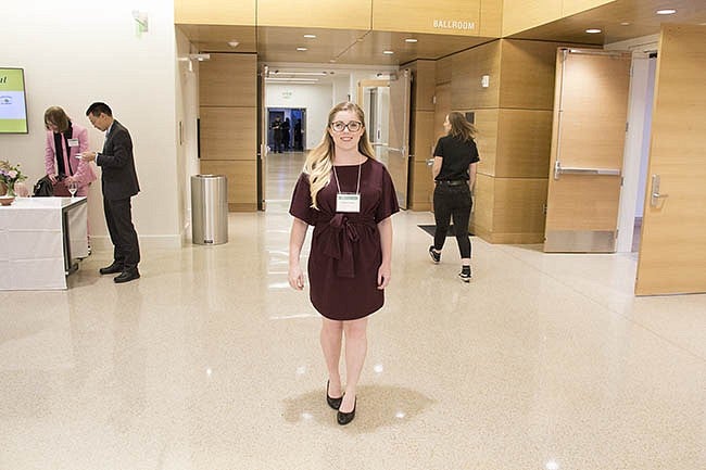 Networking event lobby